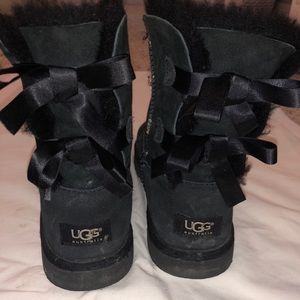 Women’s Ugg boots with bow